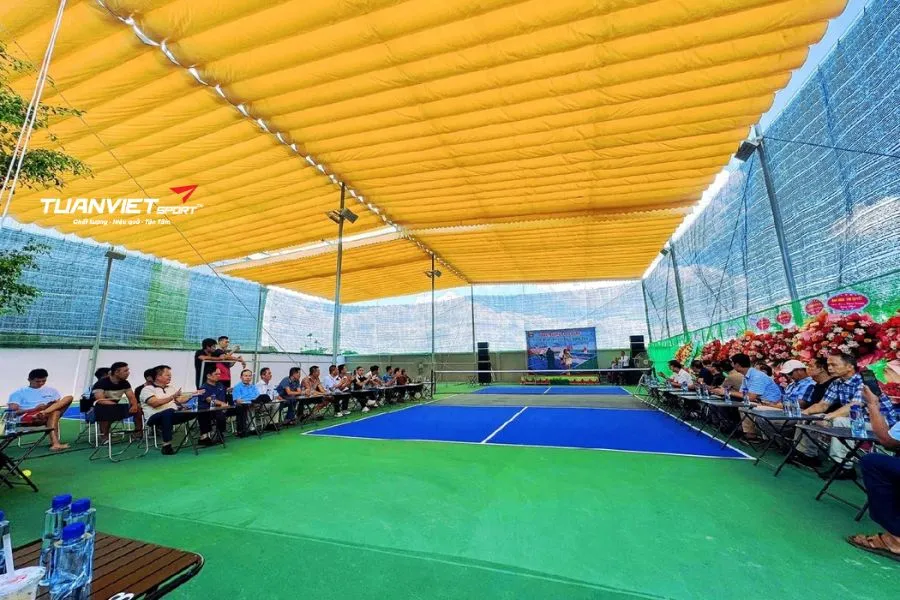 S&acirc;n pickleball Minh Thọ - S&acirc;n pickleball tỉnh Th&aacute;i B&igrave;nh
