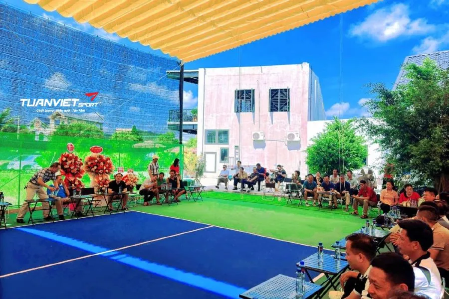 S&acirc;n pickleball Minh Thọ - S&acirc;n pickleball tỉnh Th&aacute;i B&igrave;nh