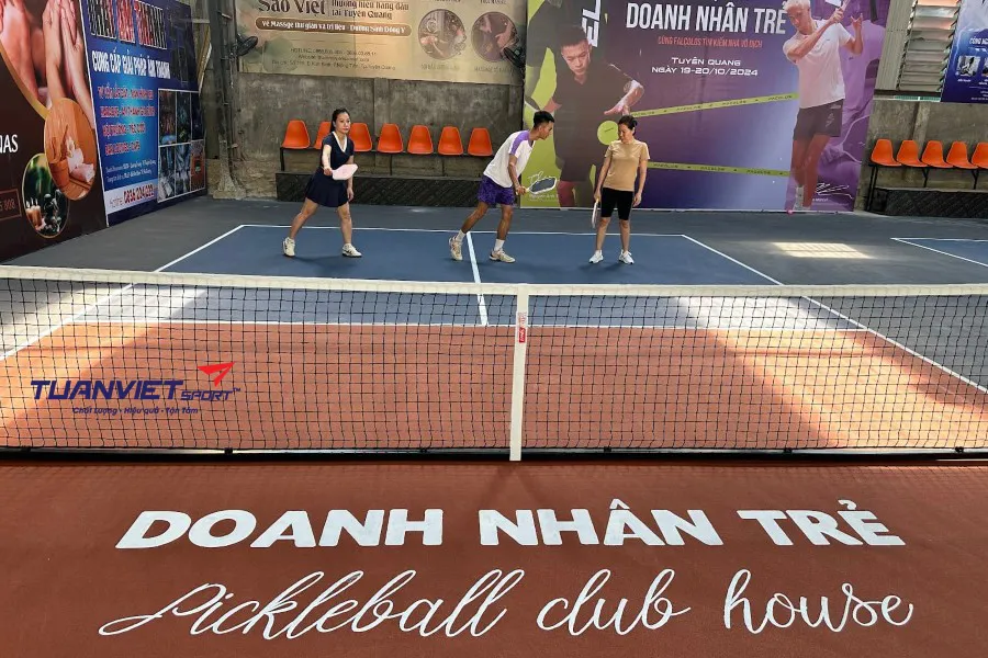 Sân Pickleball Doanh Nhân Trẻ Club House - Sân pickleball tỉnh Tuyên Quang