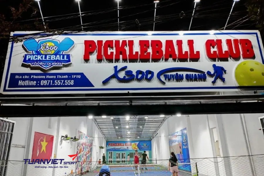S&acirc;n Pickleball X300 - S&acirc;n pickleball tỉnh Tuy&ecirc;n Quang