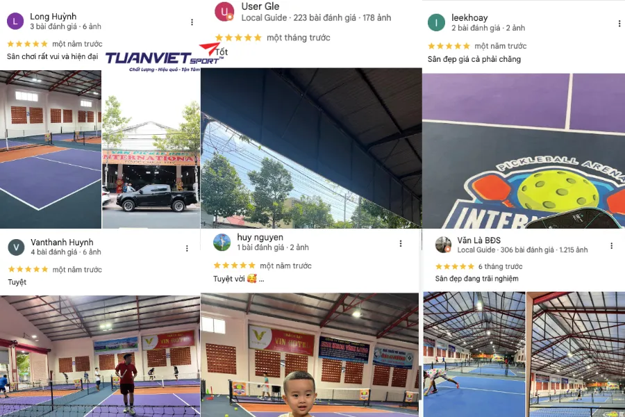 S&acirc;n Pickleball International Vĩnh Long