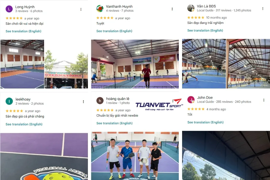 Sân Pickleball International Vĩnh Long - Sân pickleball tỉnh Vĩnh Long
