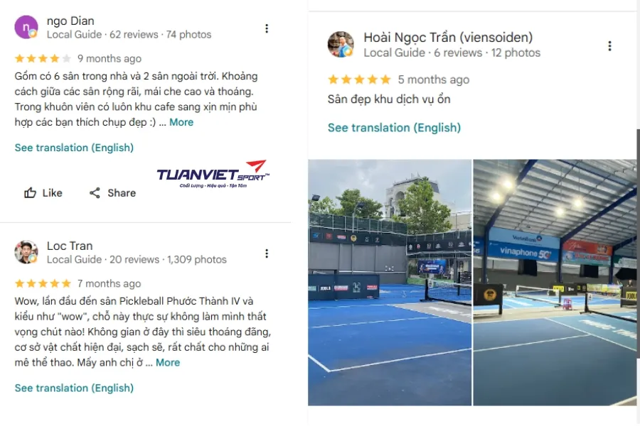 Sân Pickleball Phước Thành IV - Sân pickleball tỉnh Vĩnh Long