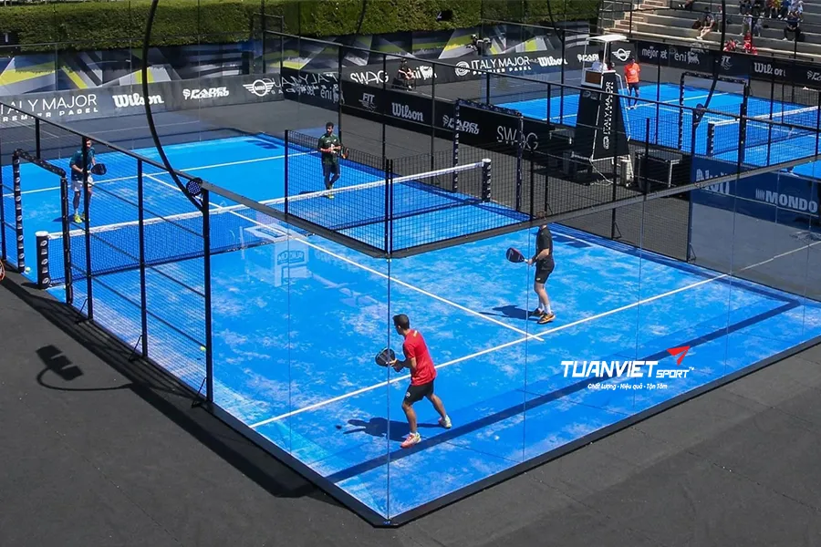 Padel l&agrave; m&ocirc;n g&igrave;?  K&iacute;ch thước s&acirc;n Padel