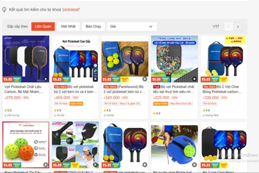 Pickleball - Cơn sốt thể thao mới và cơ hội vàng cho các nhà bán sỉ