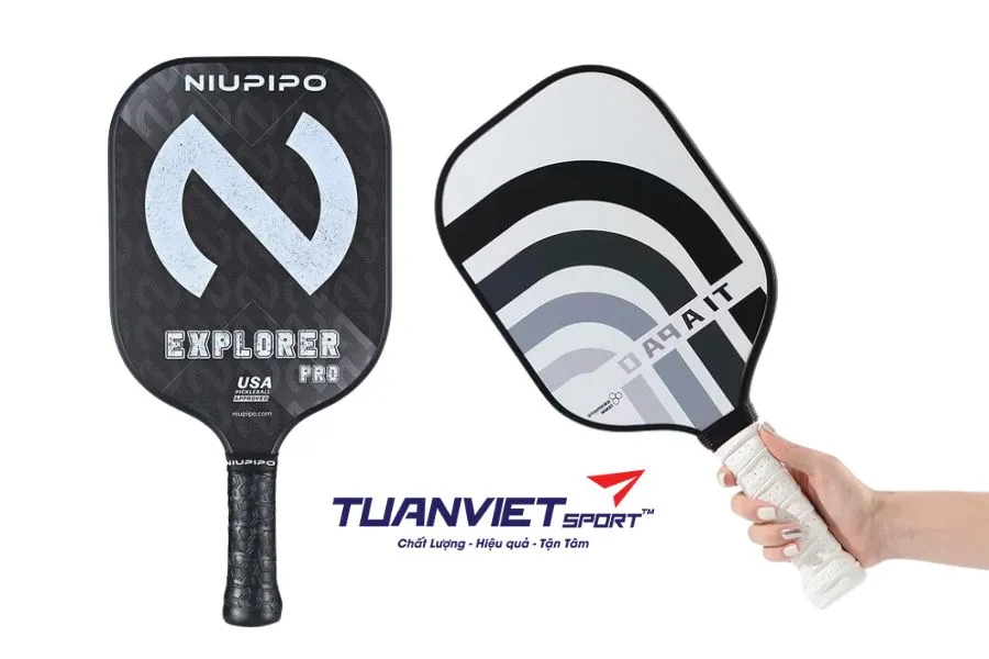  Vợt Graphite - So s&aacute;nh ưu nhược điểm của từng loại vật liệu của vợt Pickleball