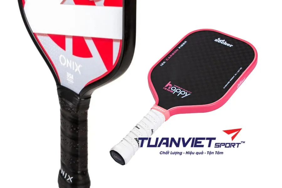 Vợt Composite - So s&aacute;nh ưu nhược điểm của từng loại vật liệu của vợt Pickleball