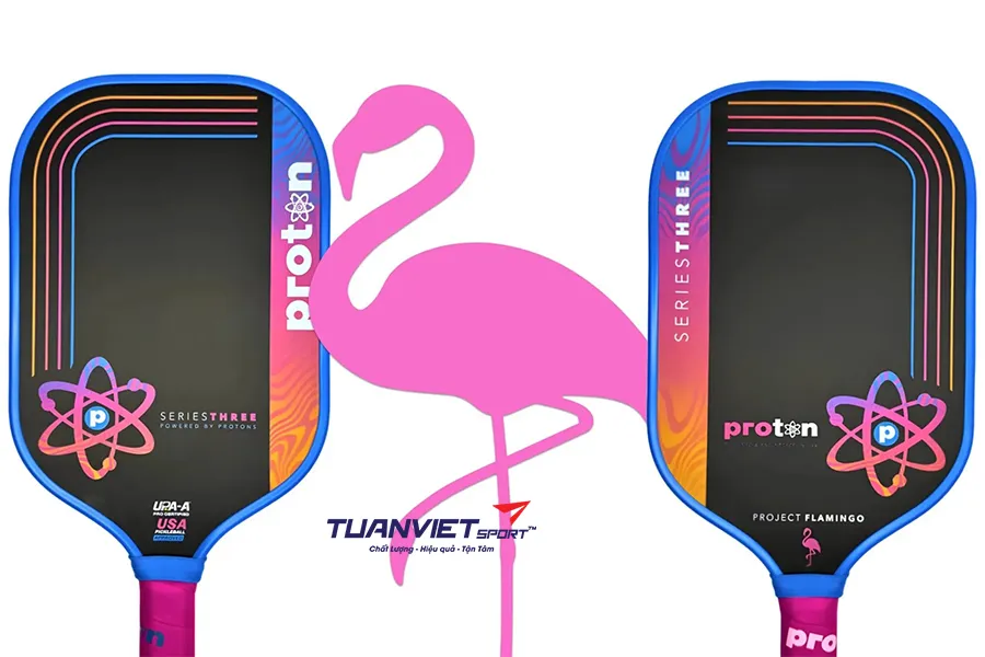Proton Series Three - Project Flamigo - Top 5 mẫu vợt pickleball bán chạy nhất 2025