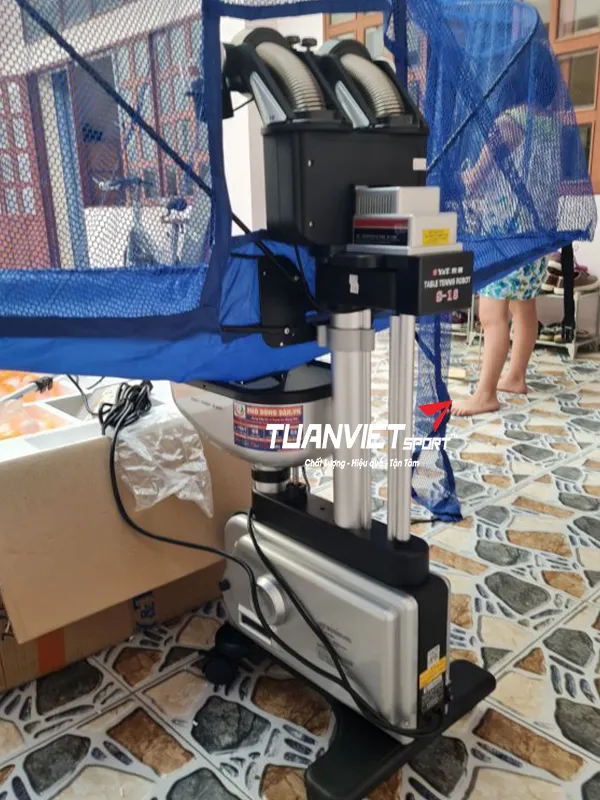 M&aacute;y bắn b&oacute;ng b&agrave;n Y&T S18 (2 n&ograve;ng) 