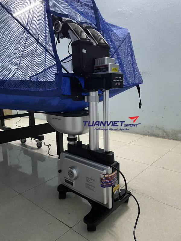 M&aacute;y bắn b&oacute;ng b&agrave;n Y&T S18 (2 n&ograve;ng) 