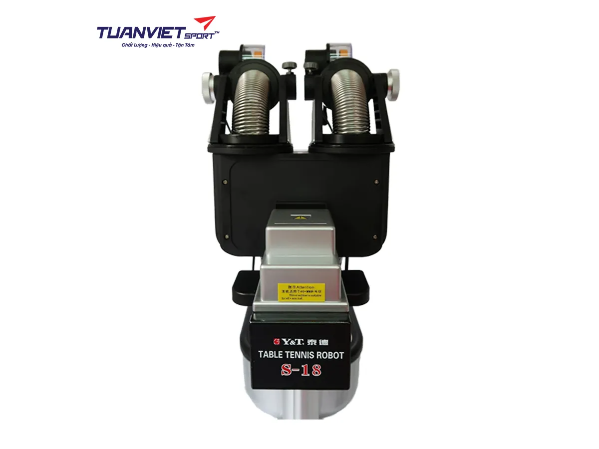 Máy bắn bóng bàn Y&T S18 (2 nòng)