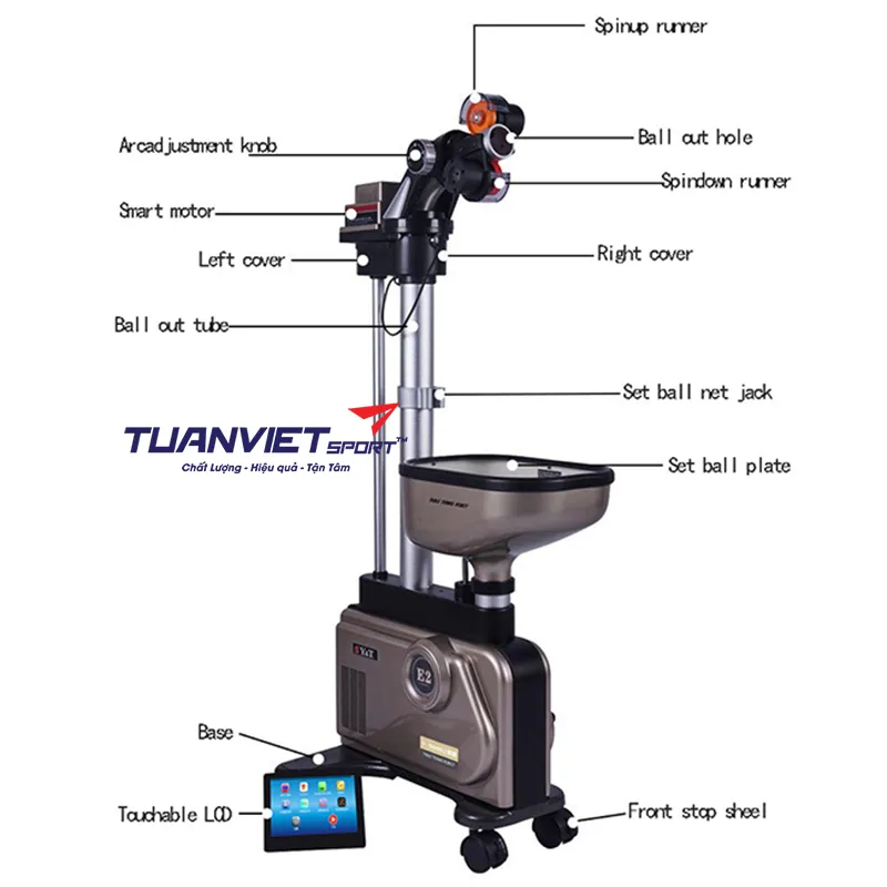 M&aacute;y bắn b&oacute;ng b&agrave;n Y&T V-989E2