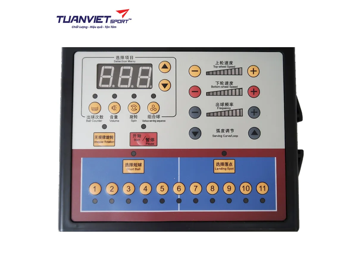 Máy bắn bóng bàn Y&T V-989G