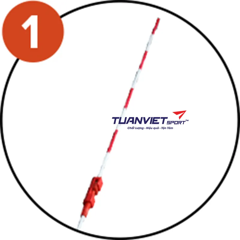 Cọc giới hạn thi đấu b&oacute;ng chuyền Sodex Sport S30615