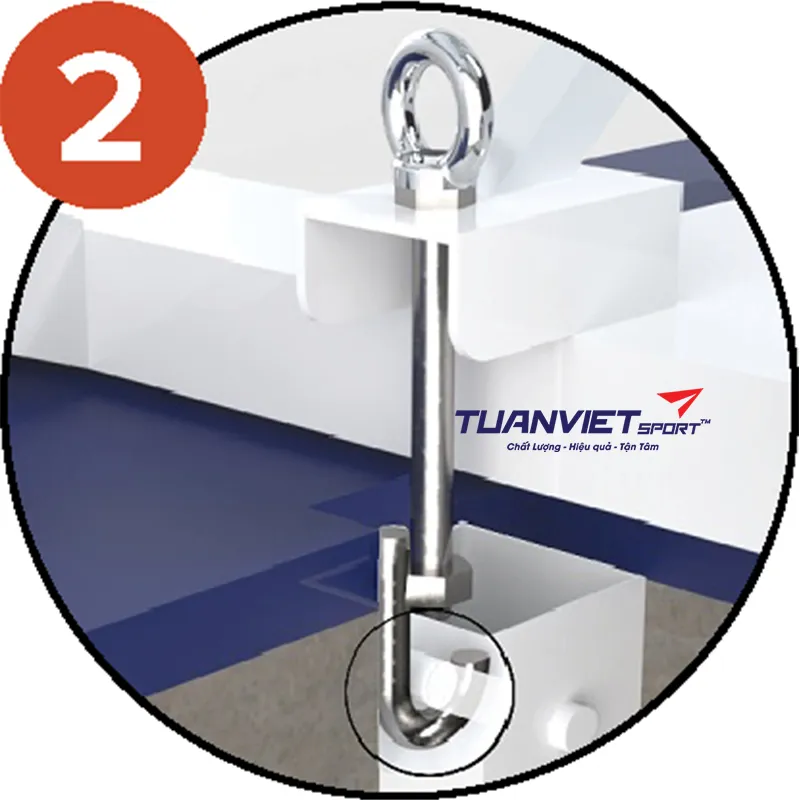 Trụ bóng chuyền tập luyện Sodex Sport S30061