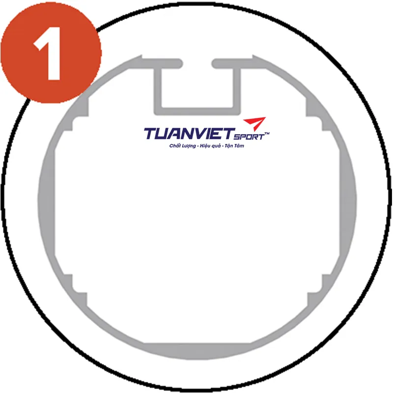 Trụ bóng chuyền thi đấu Sodex Sport S30170