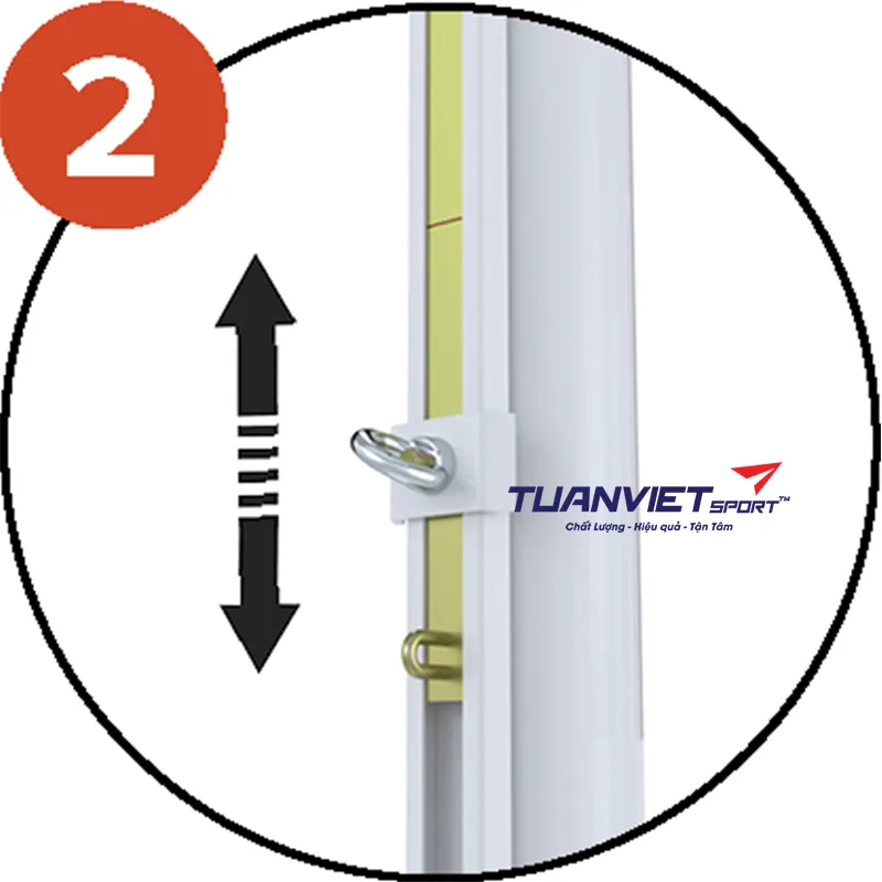 Trụ bóng chuyền thi đấu Sodex Sport S30251