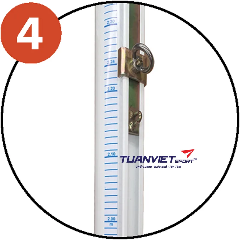 Trụ bóng chuyền thi đấu Sodex Sport S30251