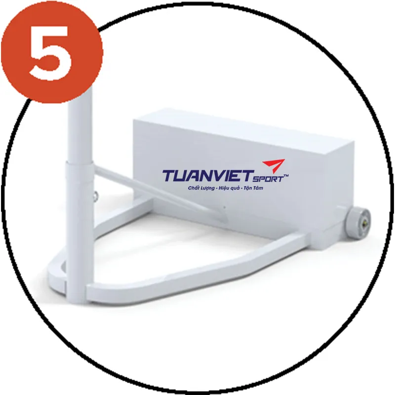 Trụ bóng chuyền thi đấu Sodex Sport S30271