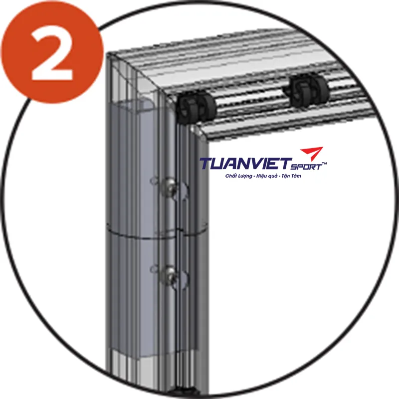 Khung th&agrave;nh b&oacute;ng đ&aacute; 11 người Sodex Sport S12211