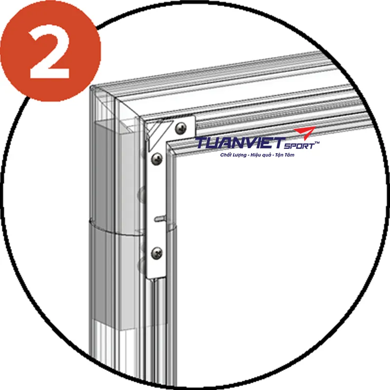 Khung th&agrave;nh b&oacute;ng đ&aacute; 11 người Sodex Sport S12215