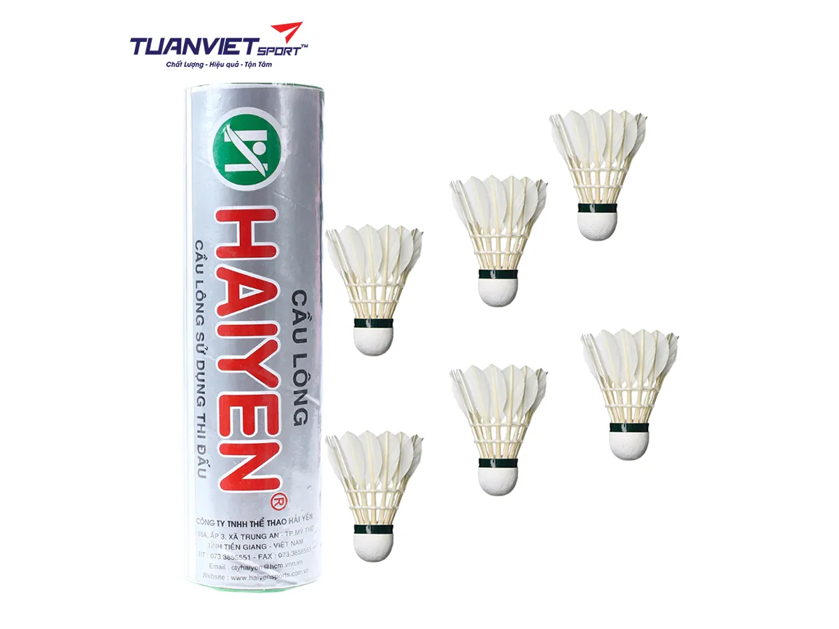 Quả cầu lông Hải Yến bạc