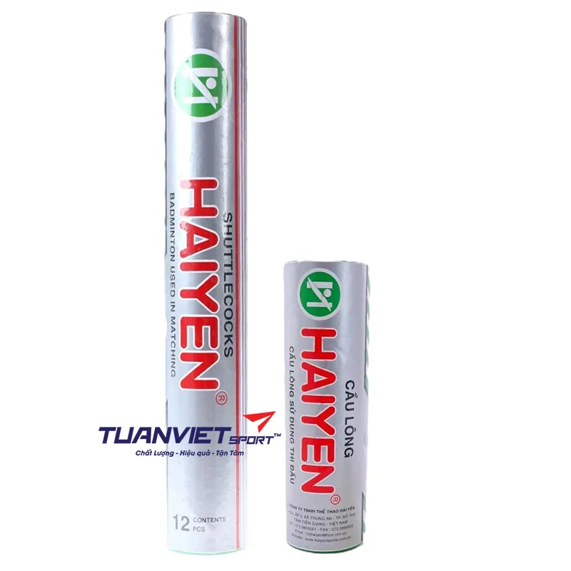 Quả cầu l&ocirc;ng Hải Yến bạc