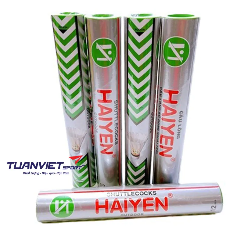 Quả cầu l&ocirc;ng Hải Yến bạc