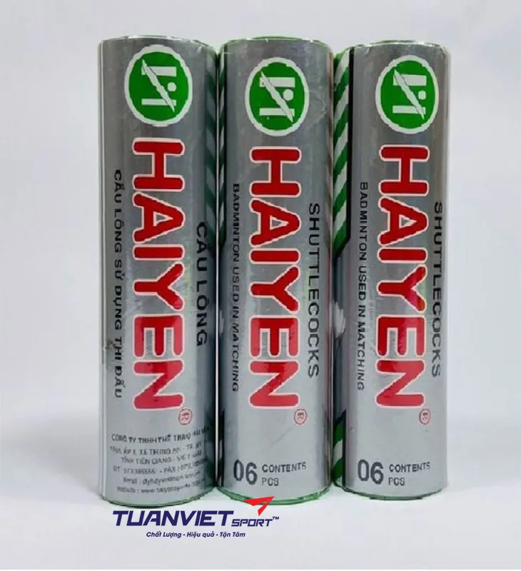 Quả cầu l&ocirc;ng Hải Yến bạc