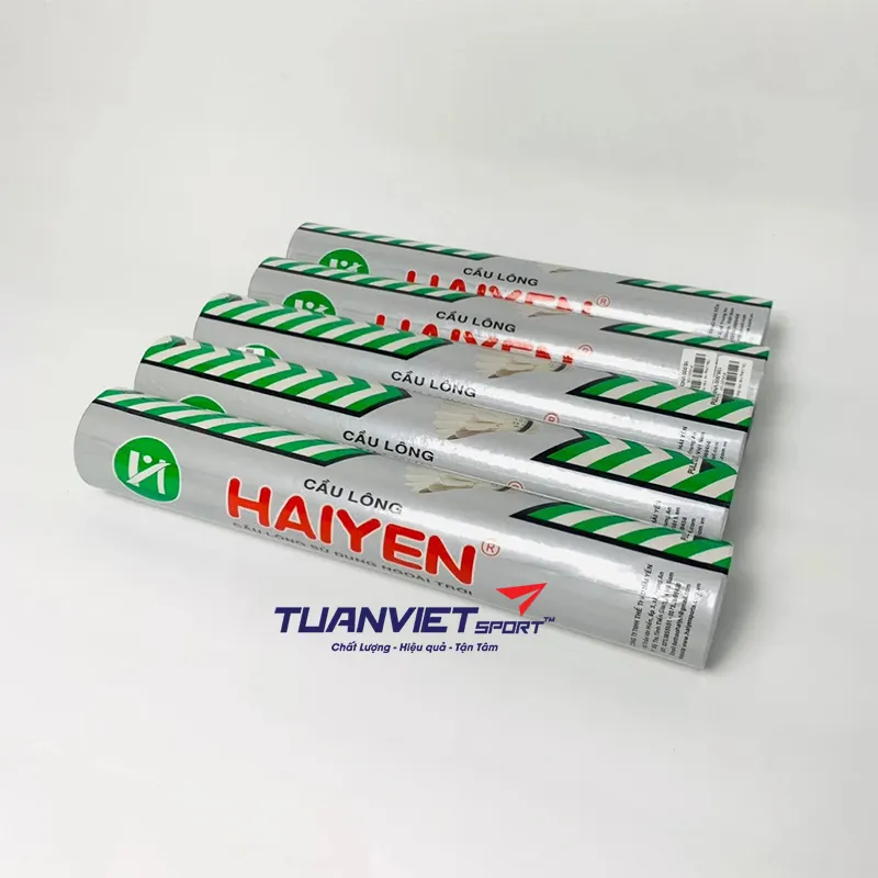 Quả cầu l&ocirc;ng Hải Yến bạc