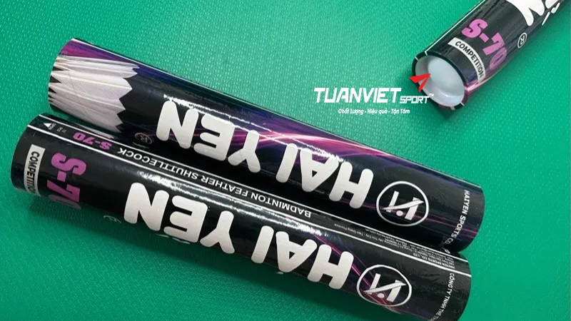 H&igrave;nh ảnh thực tế của Cầu l&ocirc;ng Hải Yến S70