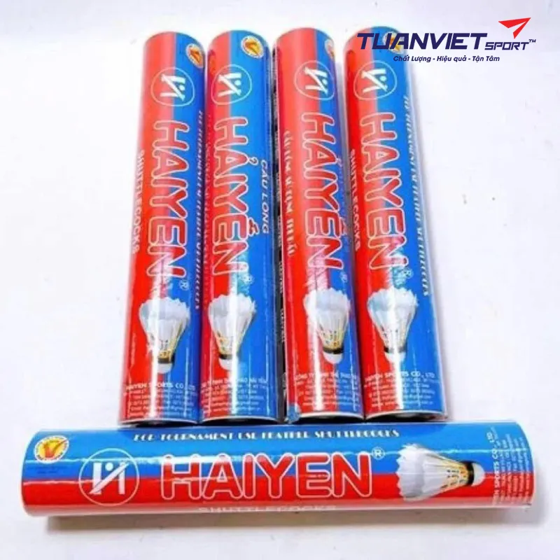 Quả cầu l&ocirc;ng Hải Yến xanh đỏ