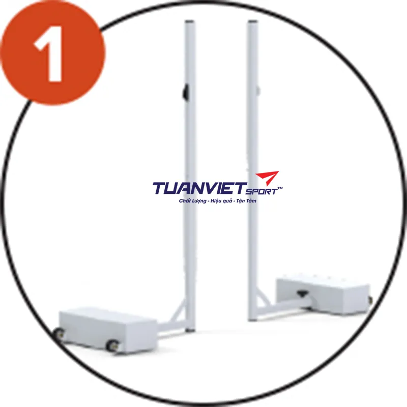 Trụ cầu l&ocirc;ng tập luyện di động Sodex Sport S27024