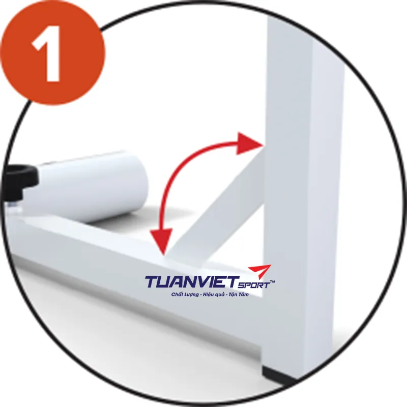 Trụ cầu l&ocirc;ng tập luyện di động Sodex Sport S27040