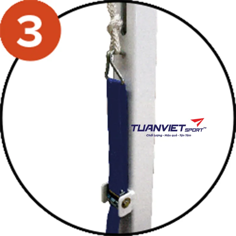 Trụ cầu l&ocirc;ng thi đấu ch&ocirc;n n&ograve;ng Sodex Sport S27220