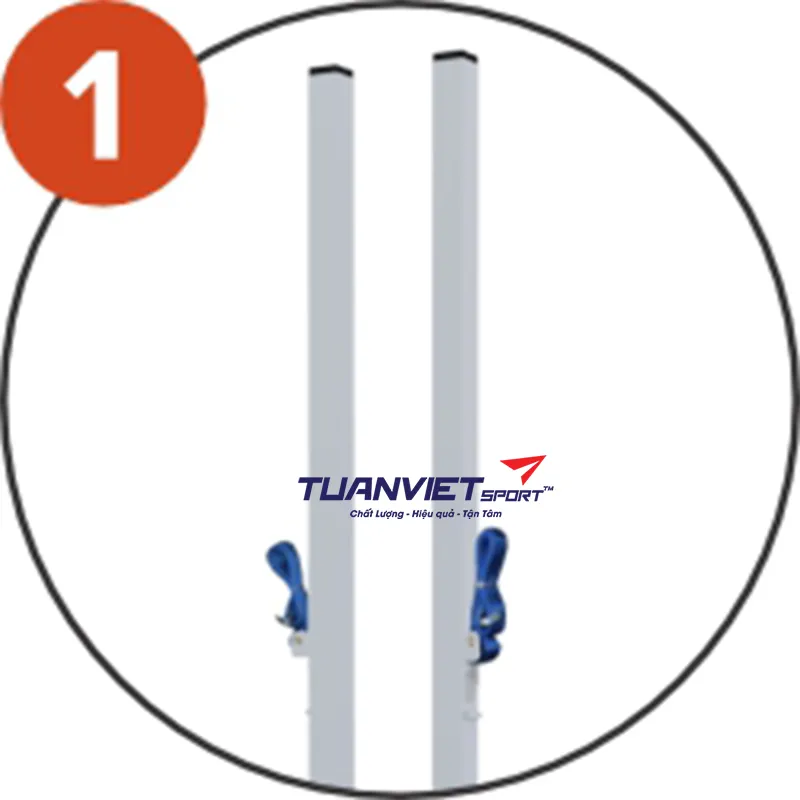 Trụ cầu l&ocirc;ng thi đấu di động Sodex Sport S27229