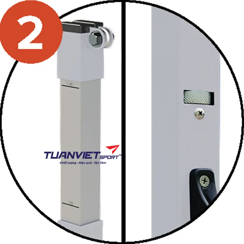 Trụ cầu lông thi đấu di động Sodex Sport S27235