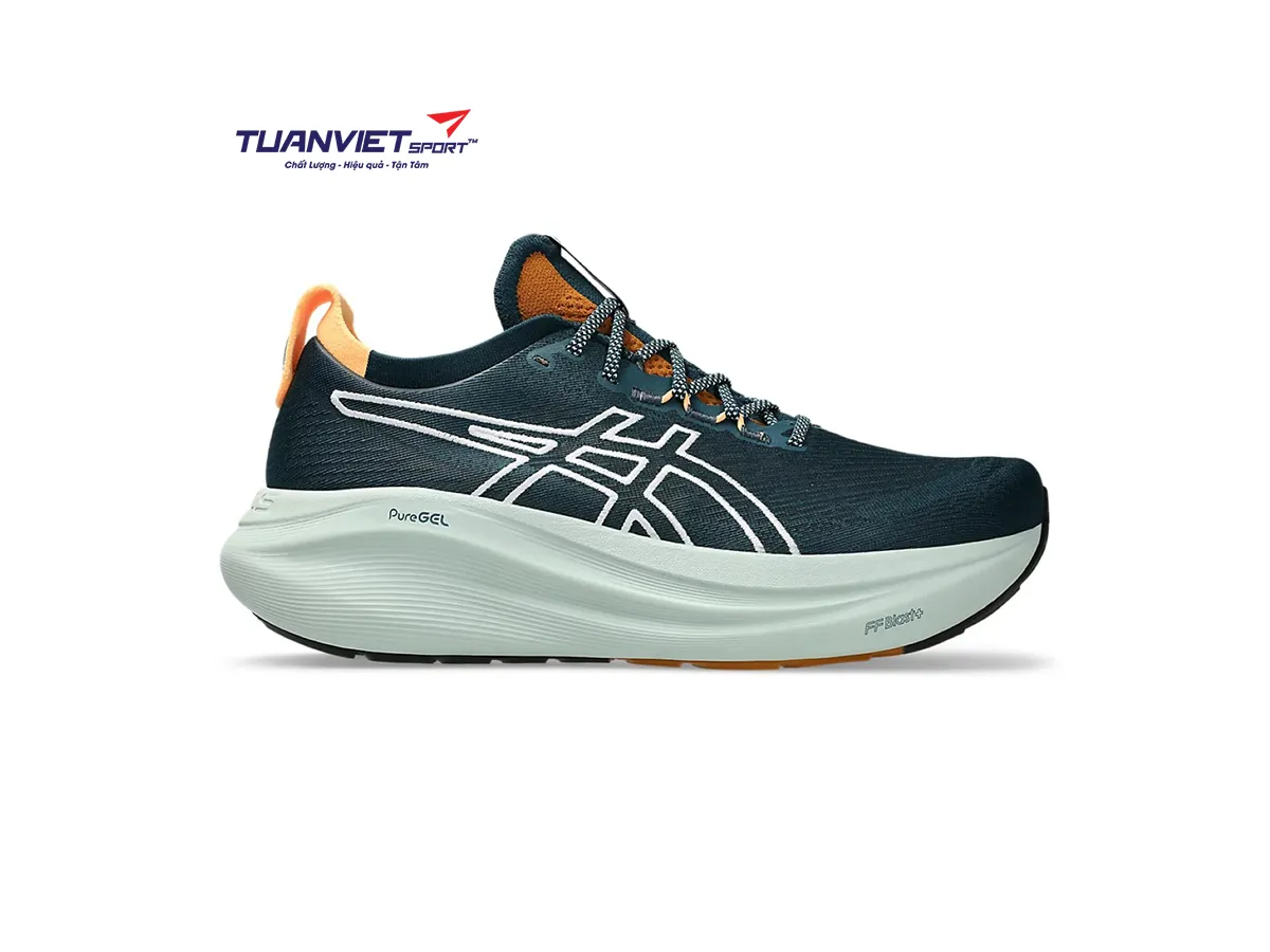 Giày Chạy Bộ Nam Asics Gel-Nimbus 27 TR 1011C136-300