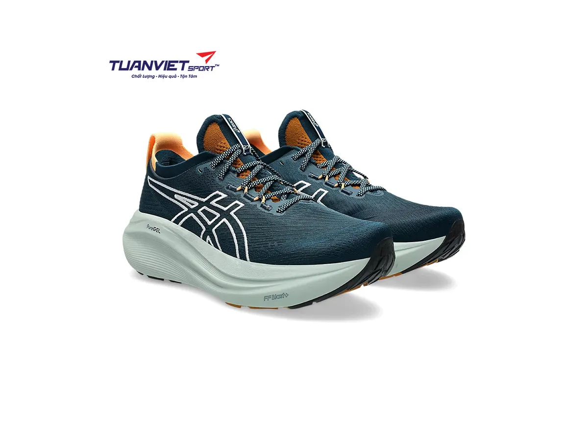 Giày Chạy Bộ Nam Asics Gel-Nimbus 27 TR 1011C136-300