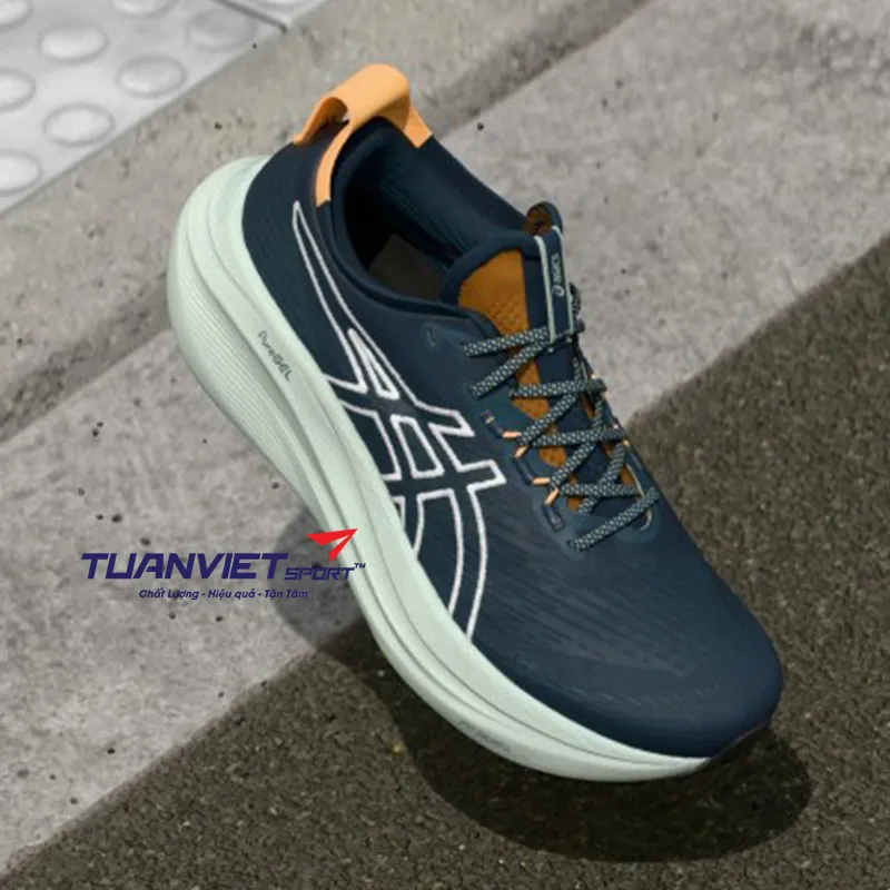Giày Chạy Bộ Nam Asics Gel-Nimbus 27 TR 1011C136-300