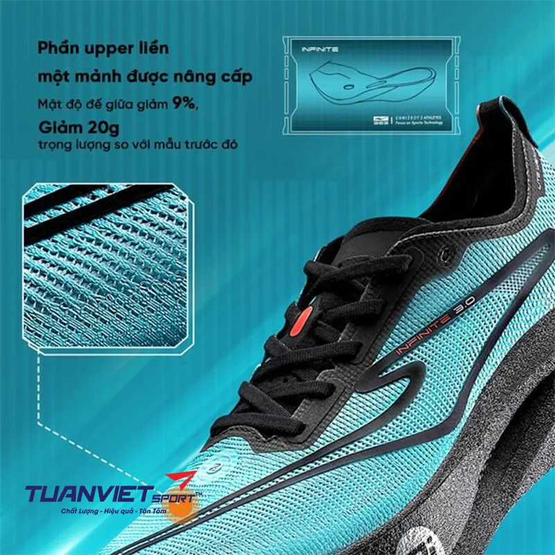 Giày Chạy Bộ Nam ERKE Infinite 3.0 11125103235