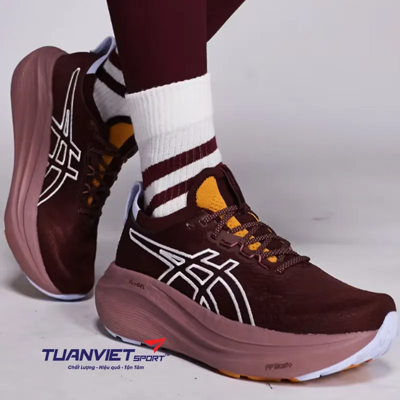 Giày Chạy Bộ Nữ Asics Gel-Nimbus 27 TR 1012B908-600