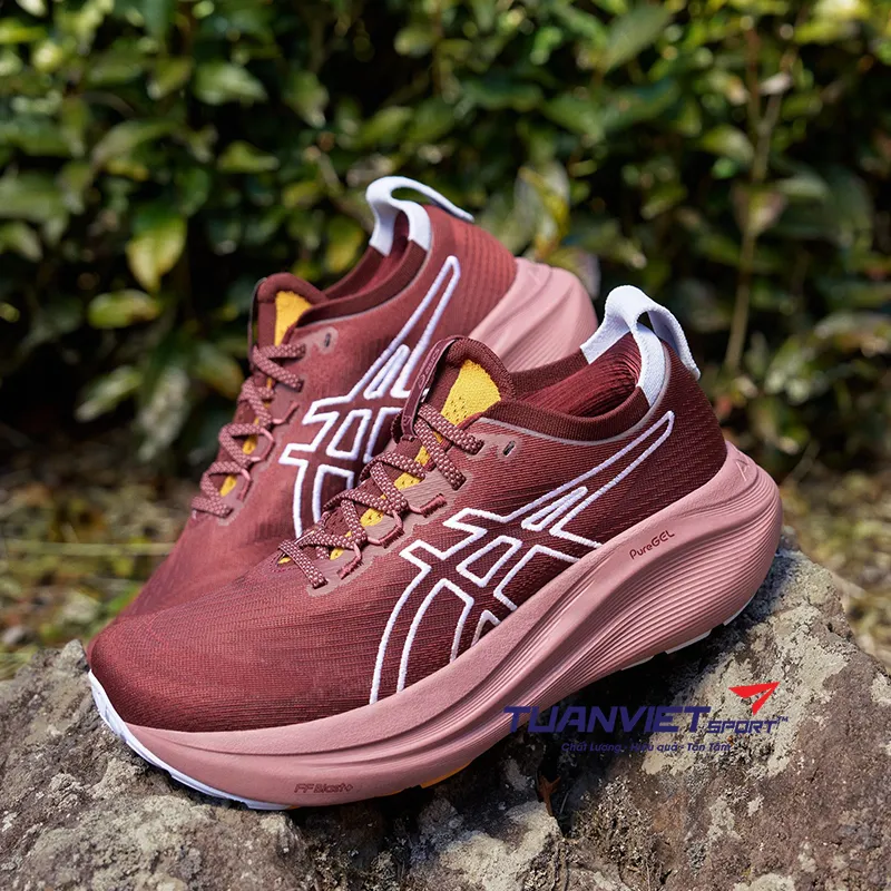 Giày Chạy Bộ Nữ Asics Gel-Nimbus 27 TR 1012B908-600