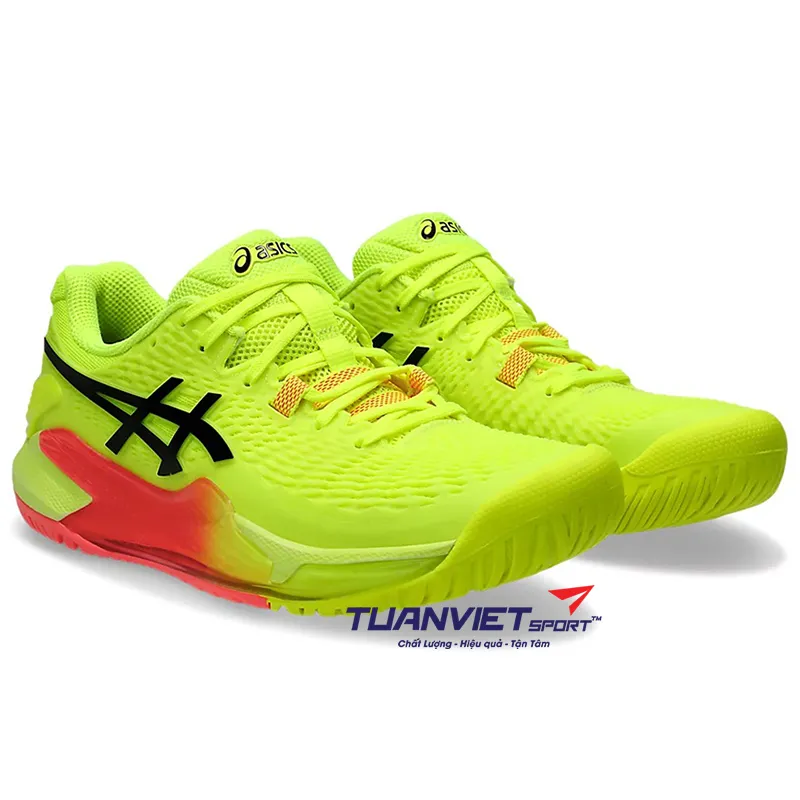 Gi&agrave;y Tennis Nữ Asics Gel-Resolution 9 Paris 1042A274-750