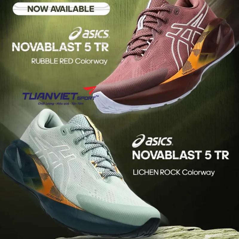 Giày Chạy Bộ Nữ Asics Novablast 5 TR 1012B911-600