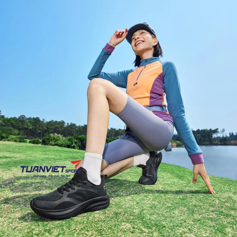 Giày Chạy Bộ Nữ ERKE 52125203432-007 - E-Cloudy Đàn Hồi