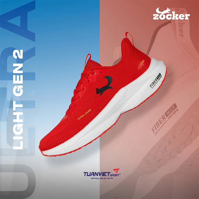 Gi&agrave;y chạy bộ Zocker Ultra Light Gen 2
