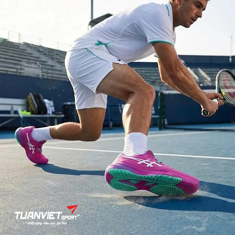 Gi&agrave;y tennis/pickleball nam Asics Gel-Resolution X