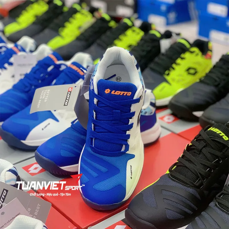 hình ảnh thực tế của Giày Pickleball/Tennis Nam Lotto Dallas