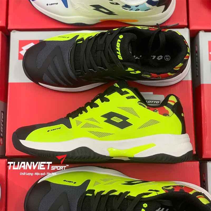 hình ảnh thực tế của Giày Pickleball/Tennis Nam Lotto Dallas